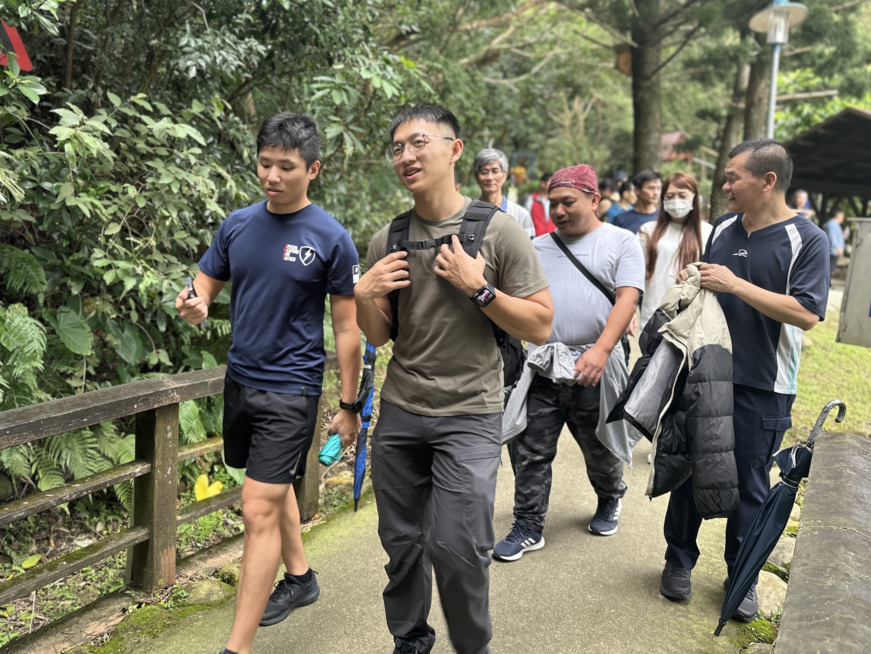 #新北保大戶外聯合勤教    #雙十一爬山趣