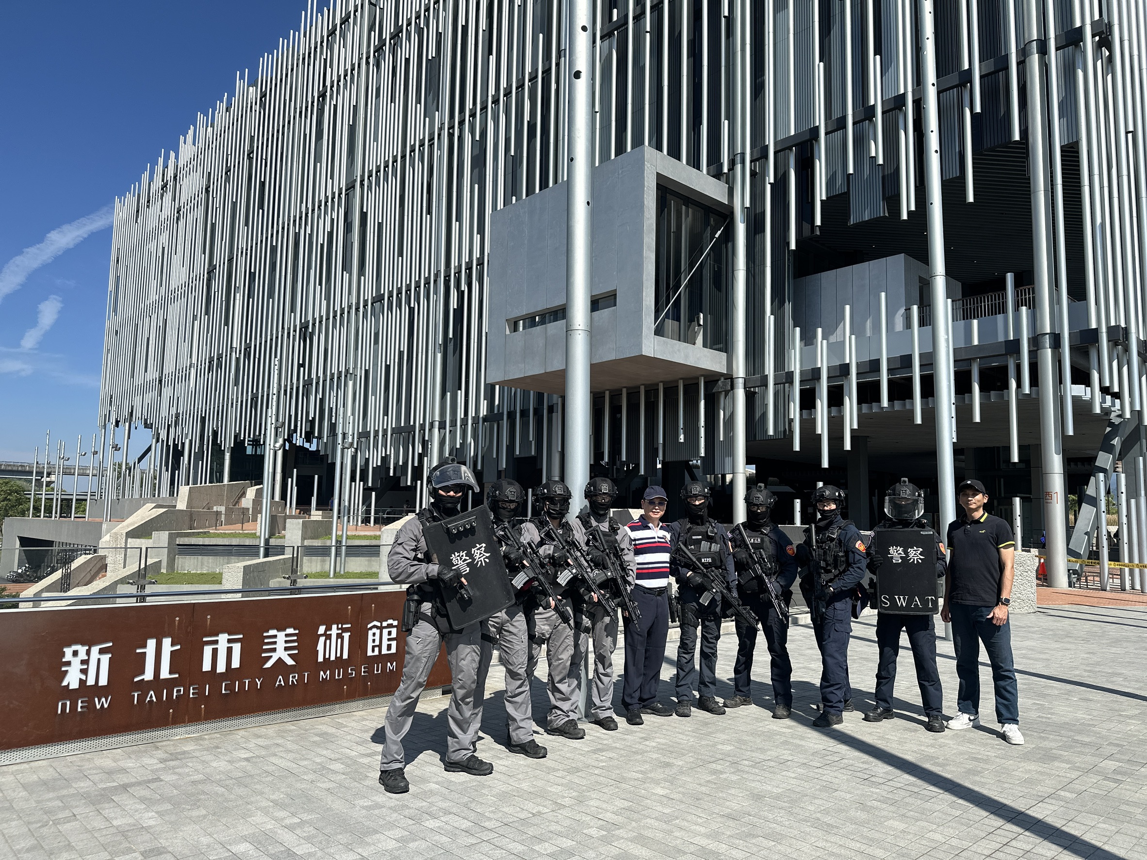 世壯運反恐演練圓滿成功，大隊長慰勉同仁辛勞