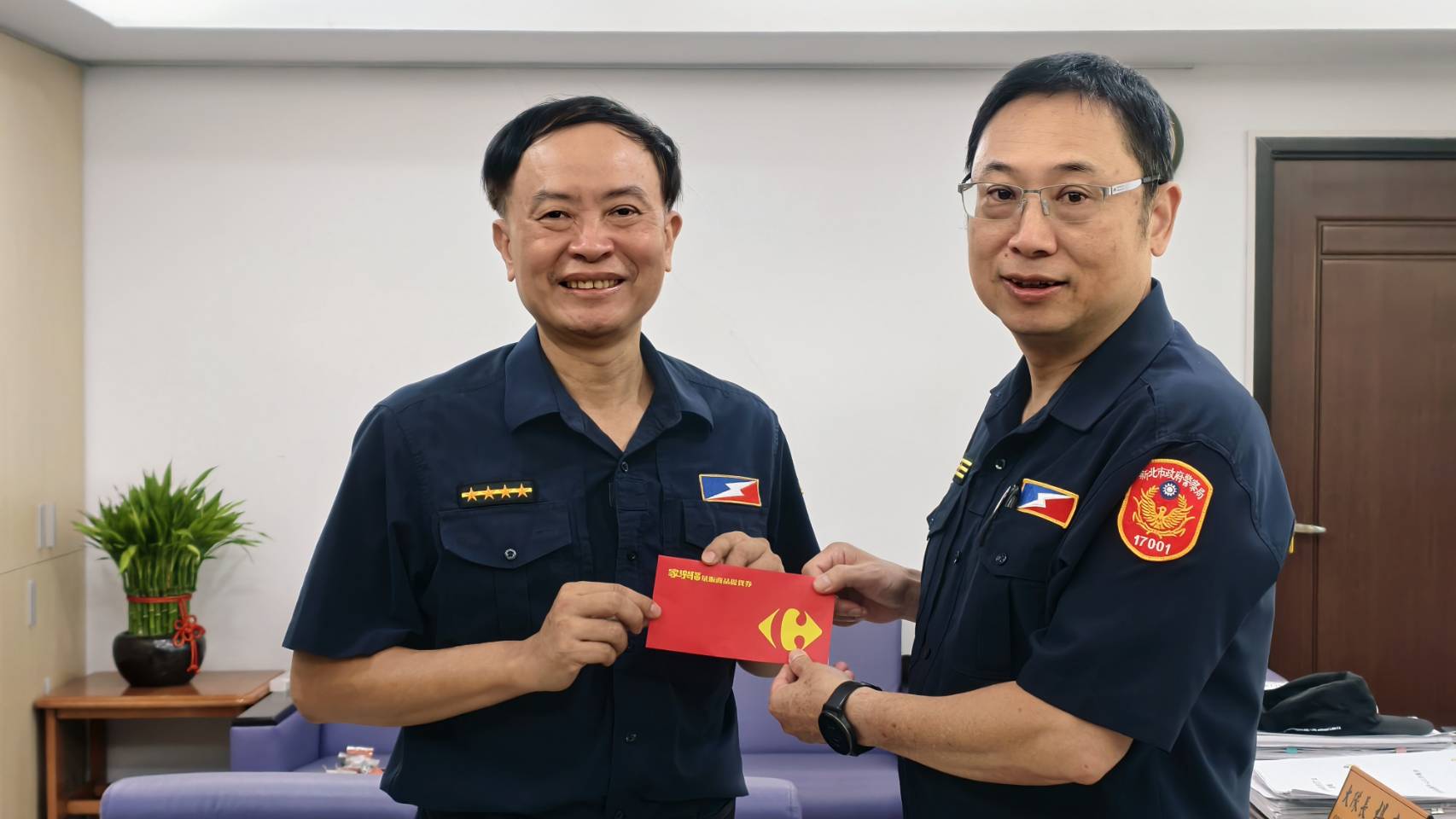 守護裝備的無名英雄──吳名貴小隊長，今日正式退休