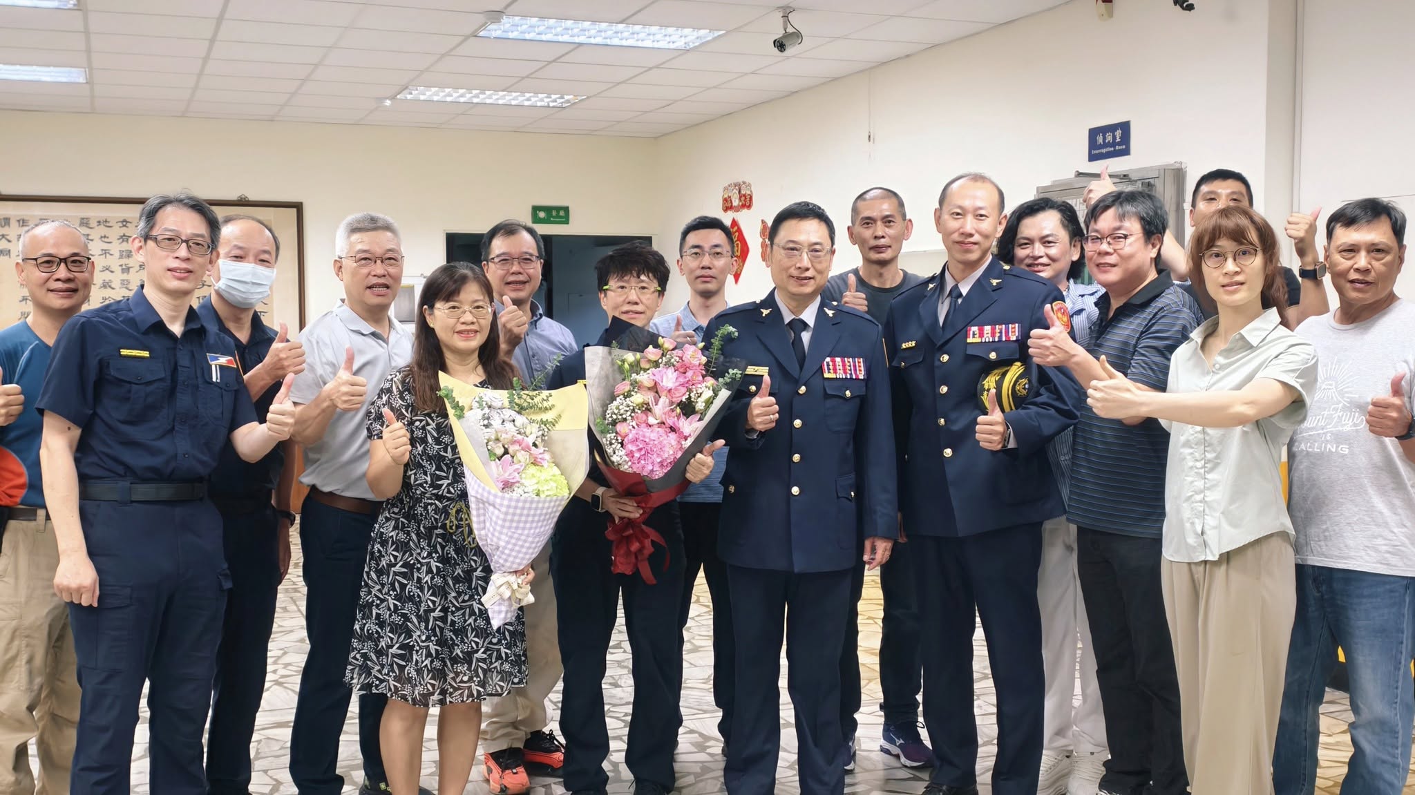 榮任新職 情誼長存 誠摯祝福大隊長楊力強前程似錦