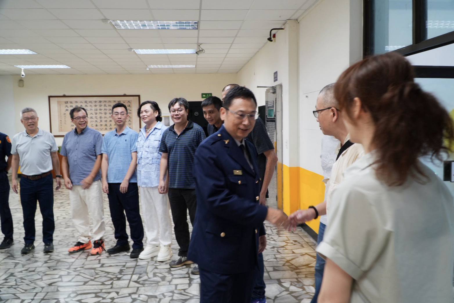 榮任新職 情誼長存 誠摯祝福大隊長楊力強前程似錦