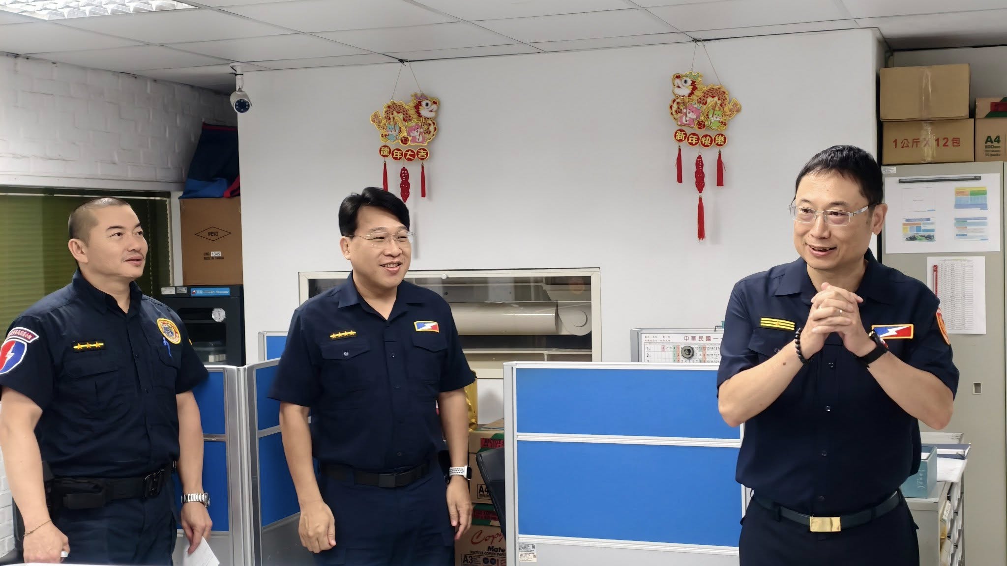 榮任新職 情誼長存 誠摯祝福大隊長楊力強前程似錦