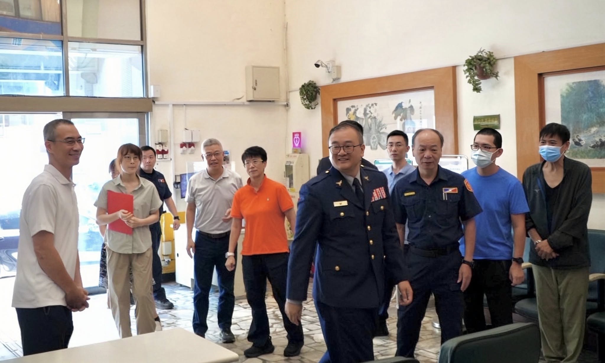 【新任大隊長黃建樺就任 保大續寫治安新頁】