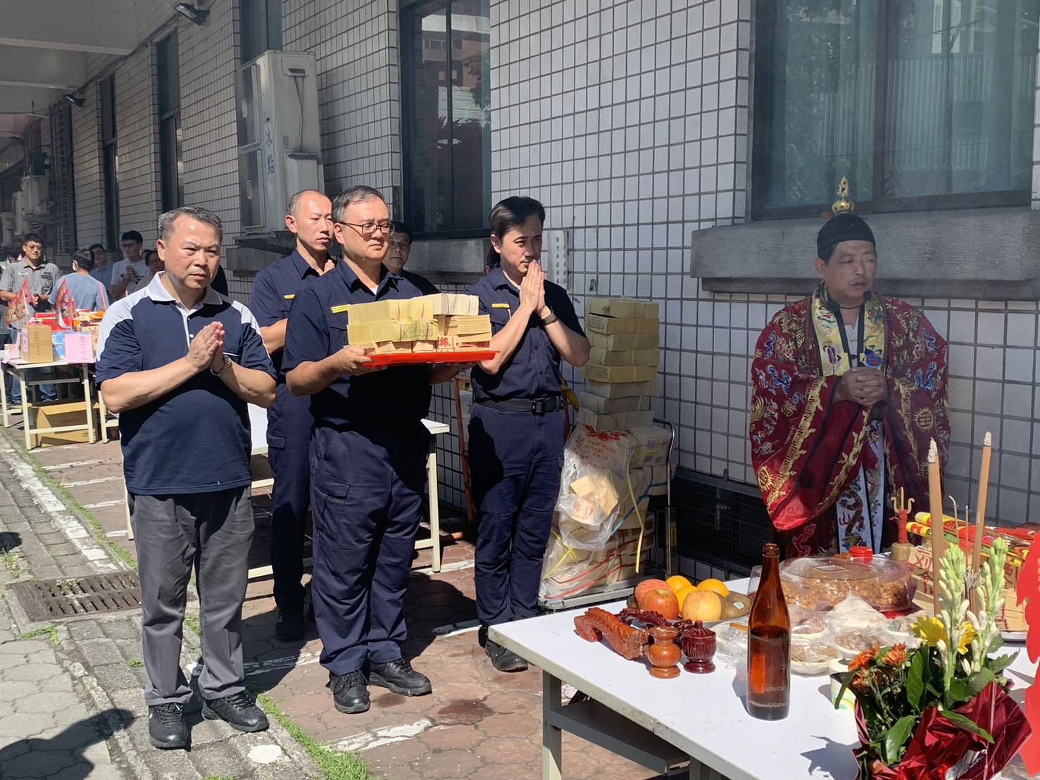 中元普渡齊心祈福──守護同仁平安，護佑市民安康